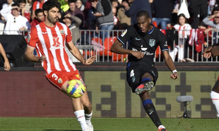 Atletico zgolj do točke proti Almerii