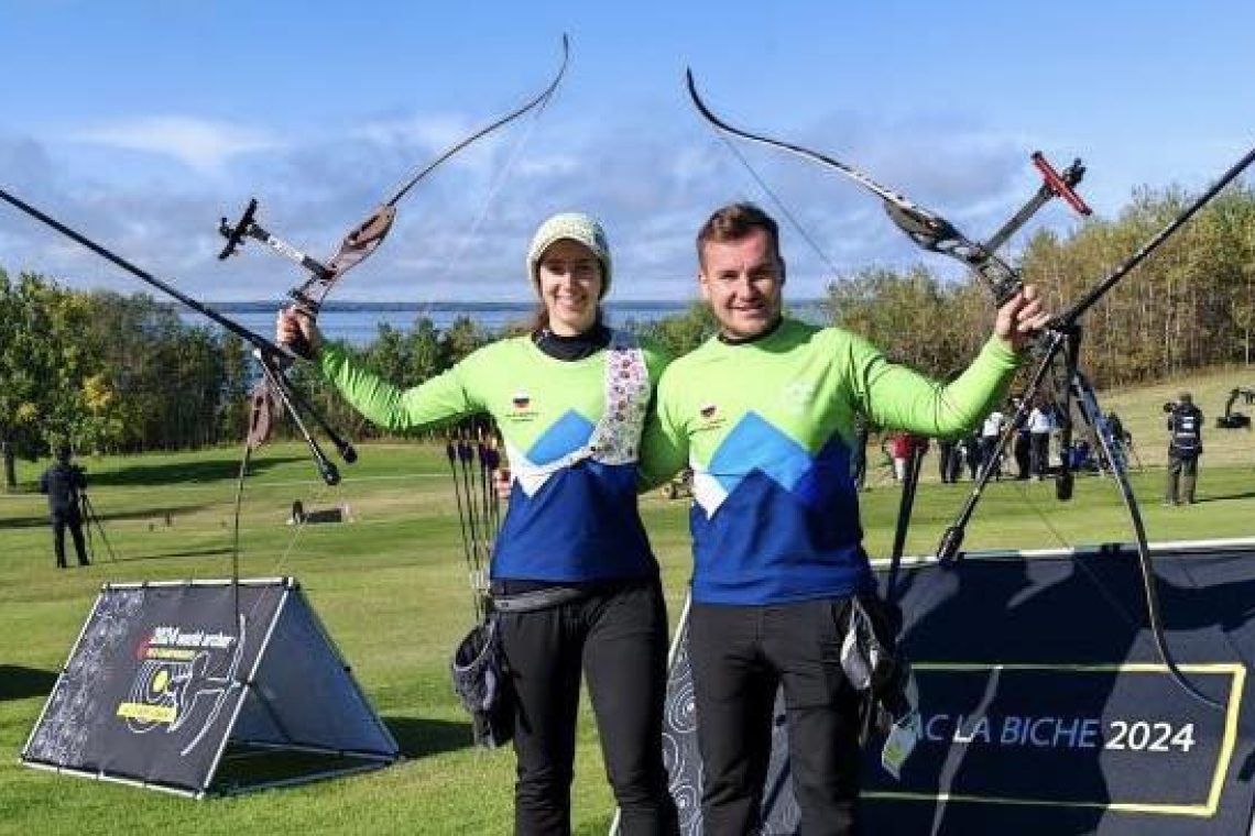 Slovenskim lokostrelcem v Kanadi dve zlati in bronasta medalja