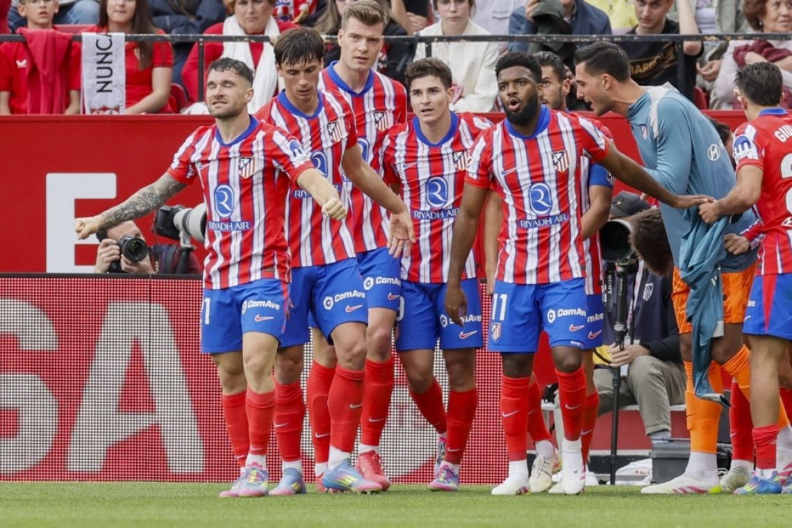 Atletico Madrid v 93. minuti do zmage v Sevilli