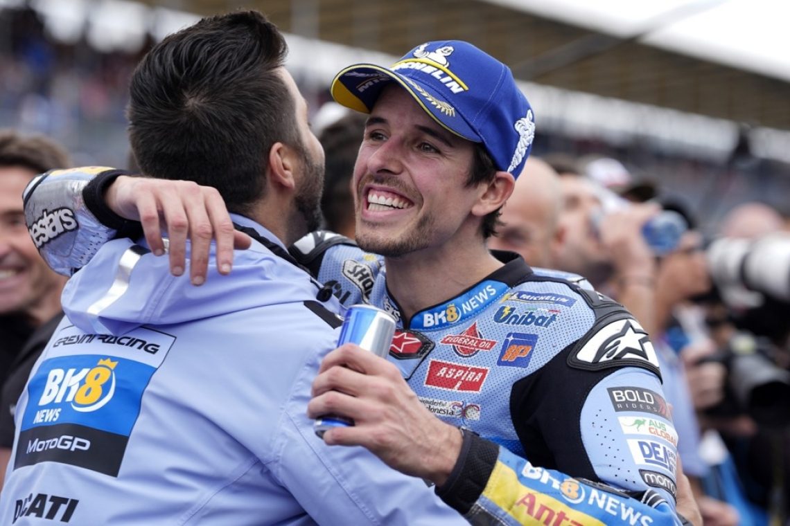 Alex Marquez zmagovalec sprinta v Silverstonu