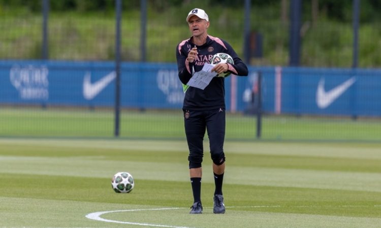 Luis Enrique pripravil PSG na finale Lige prvakov z žerjava