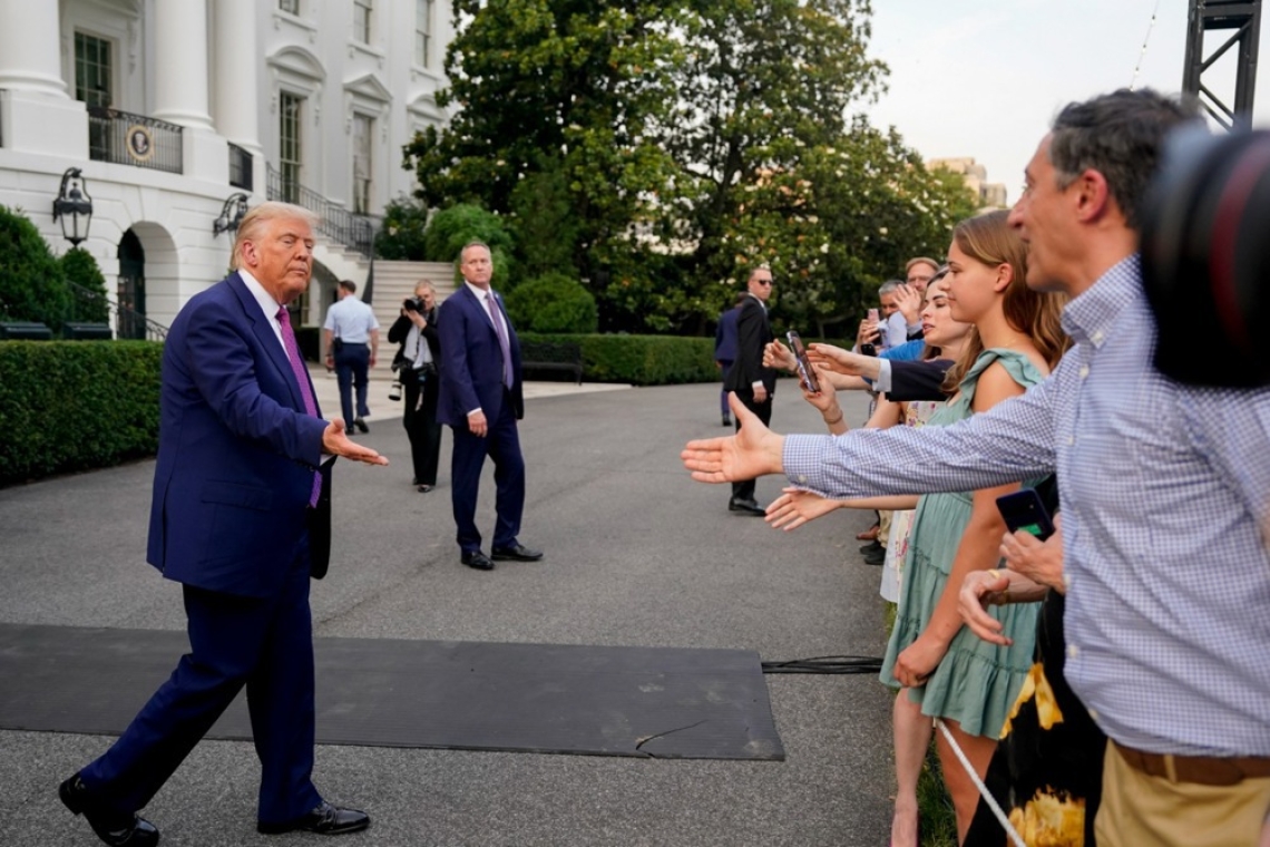 Trump: ZDA niso sodelovale v napadu na Iran, a so bile o njem obveščene  Washington
