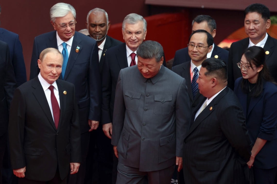 Parada v Pekingu pokazala novo os avtoritarnih zavezništev