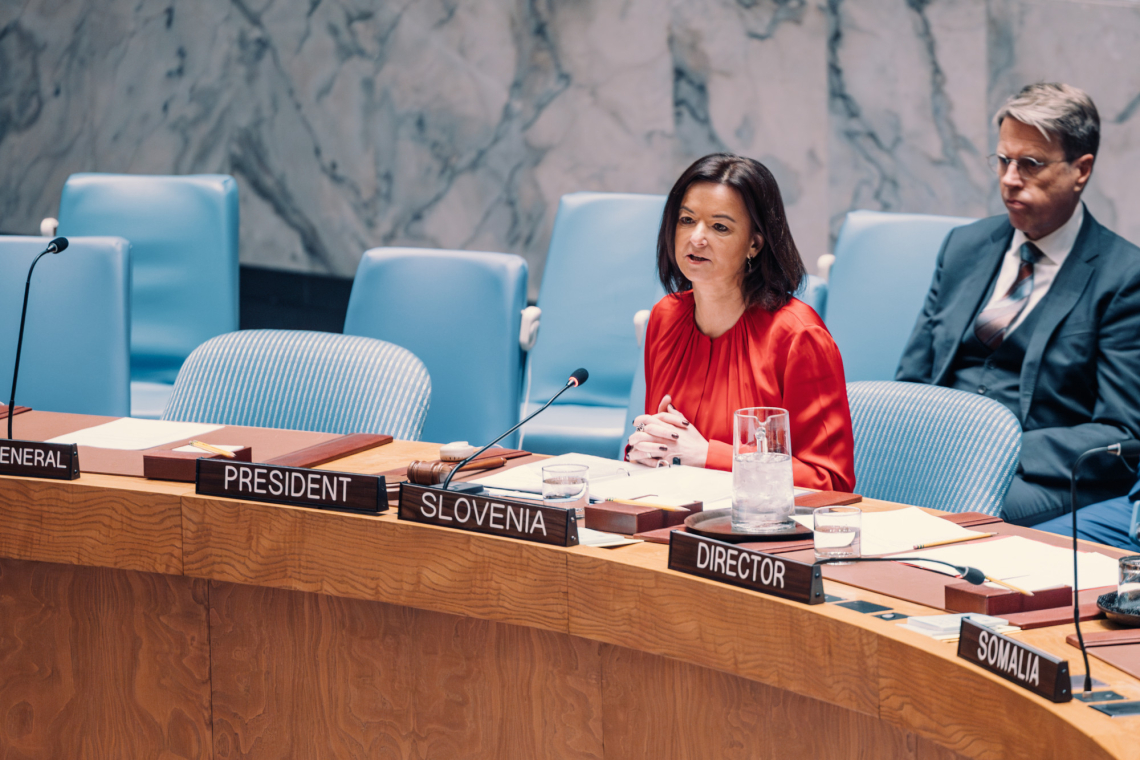 Fajon v New Yorku: Slovenija kot glas razuma in enakosti v Varnostnem svetu