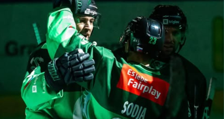 Ljubljančani brez težav povedli v finalu hokejskega DP 