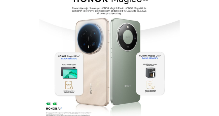 HONOR Magic8 Lite prestal zahtevne preizkuse vzdržljivosti