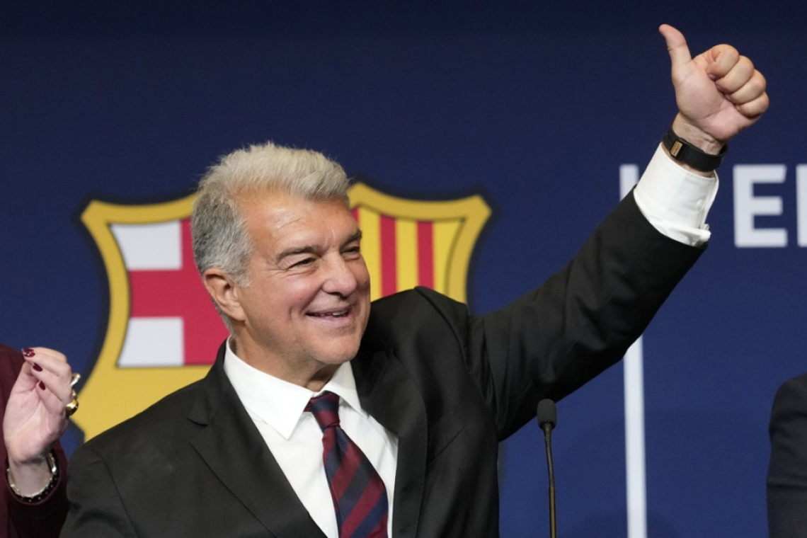 Laporta ostaja predsednik Barcelone do leta 2031